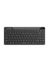 A4Tech - A4Tech FBK22 AS Black Compact Dual-Mode QuietKey Keyboard - black