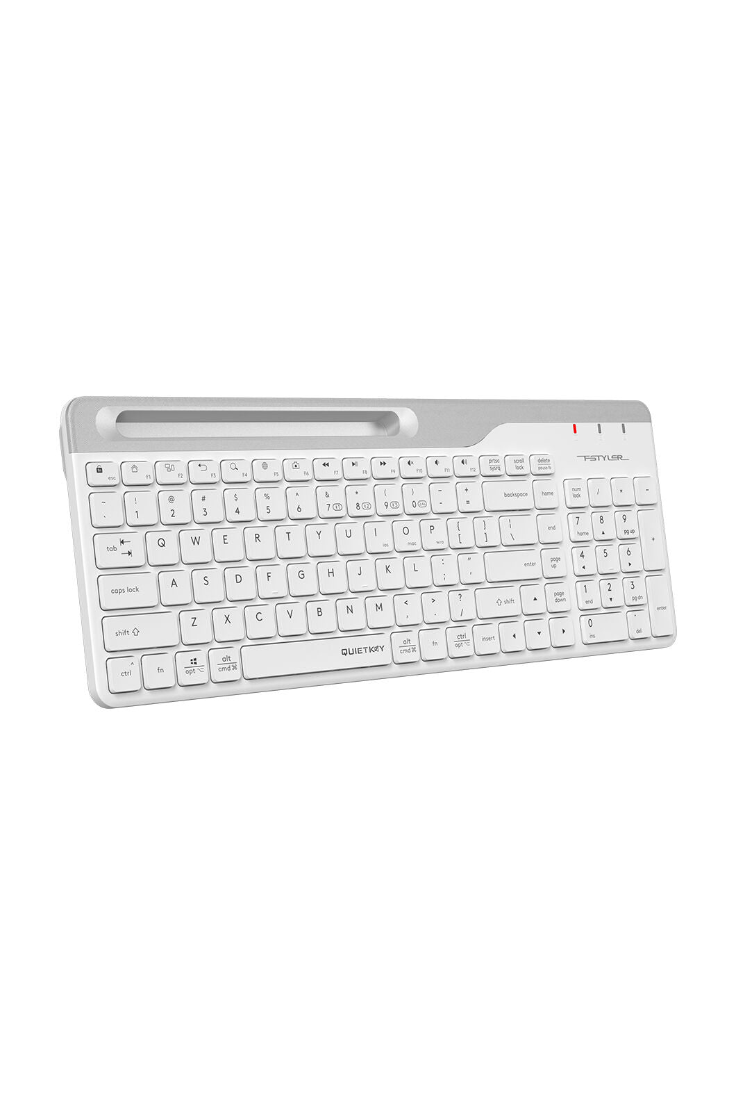 A4Tech - FBK25 Nano Rec. TKL KB - white