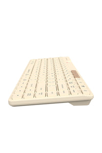 A4Tech - FBK26C AS Recharge Cmpct KB - cafe-latte