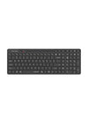 A4Tech - A4Tech FBK27C AS Black Rechargeable TKL QuietKey Keyboard - black