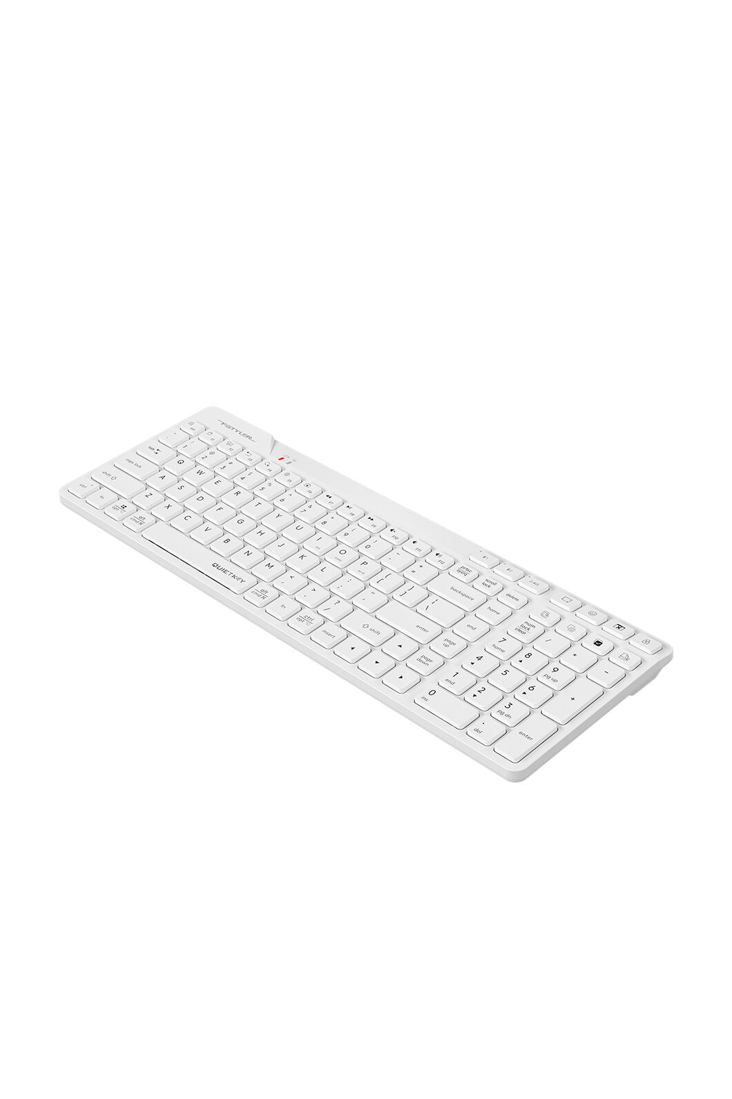 A4Tech - FBK27C AS Recharge TKL KB - white