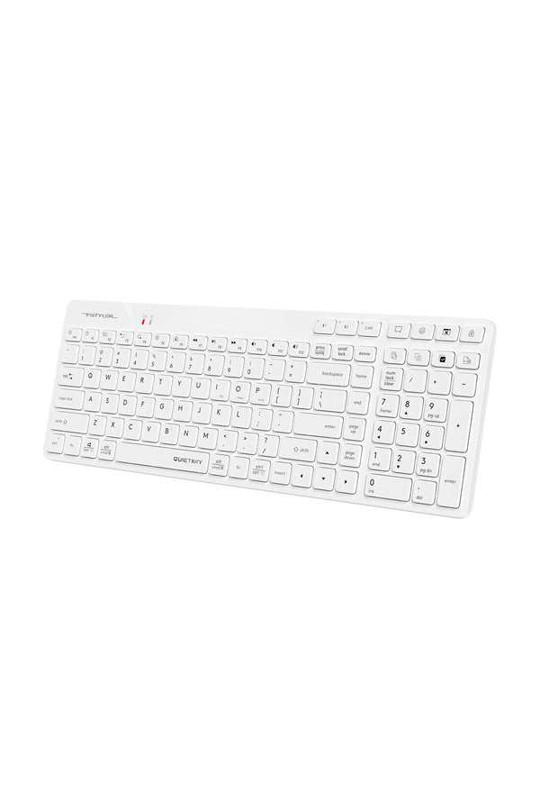 A4Tech - FBK27C AS Recharge TKL KB - white