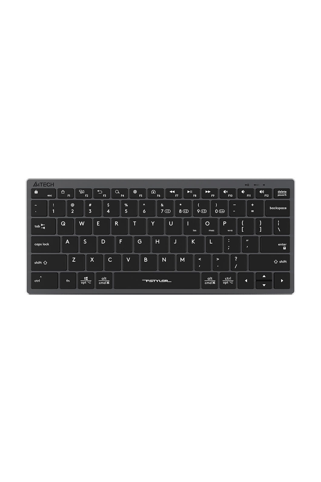 A4Tech - FBX51C SSwitch Nano Cmpct KB - grey
