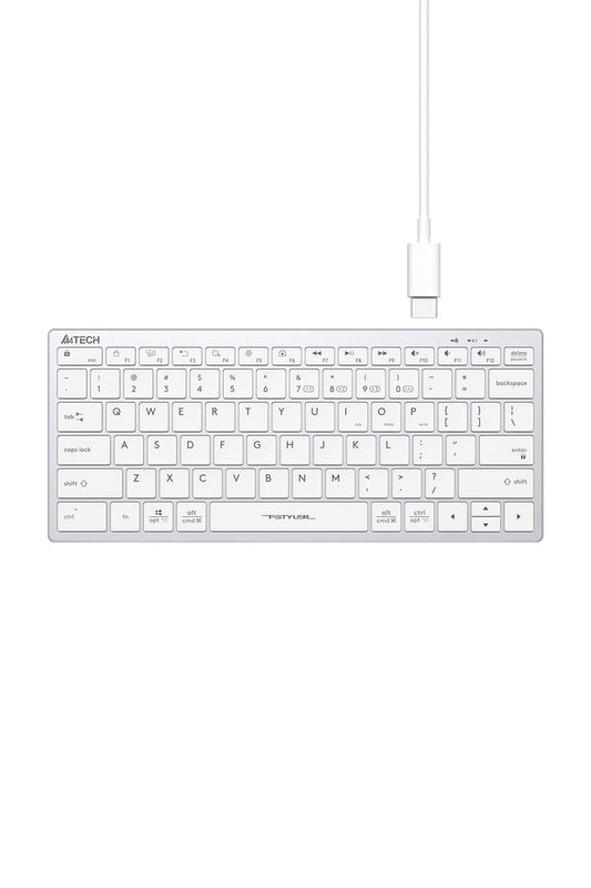 A4Tech - FBX51C SSwitch Nano Cmpct KB - white