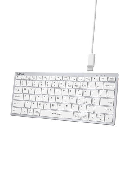 A4Tech - FBX51C SSwitch Nano Cmpct KB - white