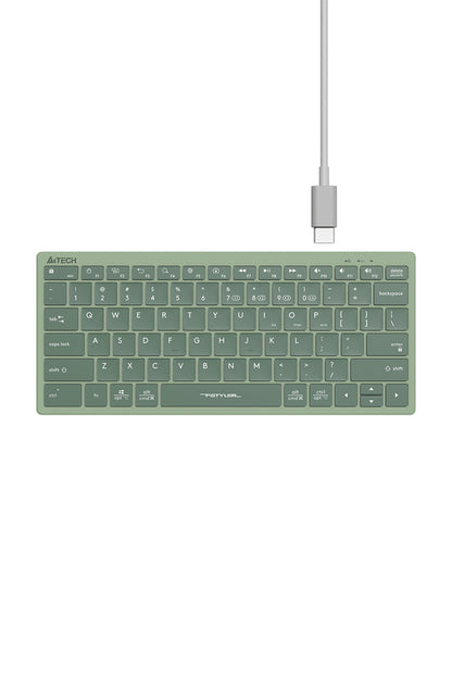 A4Tech - FBX51C SSwitch Nano Cmpct KB - matcha-green