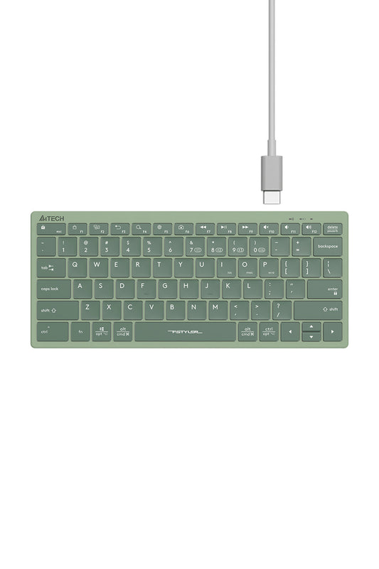 A4Tech - FBX51C SSwitch Nano Cmpct KB - matcha-green