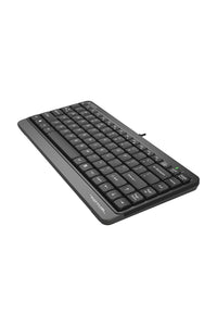 A4Tech - A4Tech FK11 Grey Compact Wired Keyboard - grey