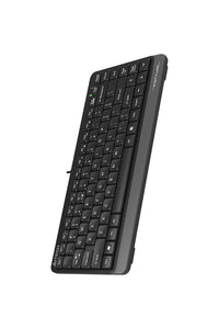 A4Tech - A4Tech FK11 Grey Compact Wired Keyboard - grey