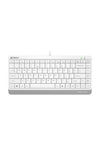 A4Tech - A4Tech FK11 White Compact Wired Keyboard - white