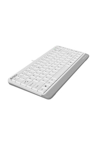 A4Tech - A4Tech FK11 White Compact Wired Keyboard - white