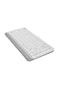 A4Tech - A4Tech FK11 White Compact Wired Keyboard - white