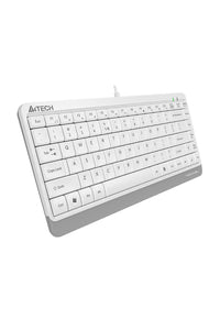 A4Tech - A4Tech FK11 White Compact Wired Keyboard - white