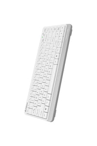 A4Tech - A4Tech FK11 White Compact Wired Keyboard - white
