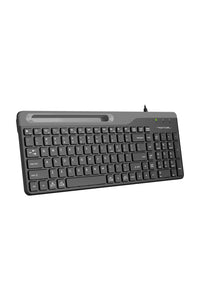 A4Tech - FK25 MMedia 2Sect. TKL KB - black