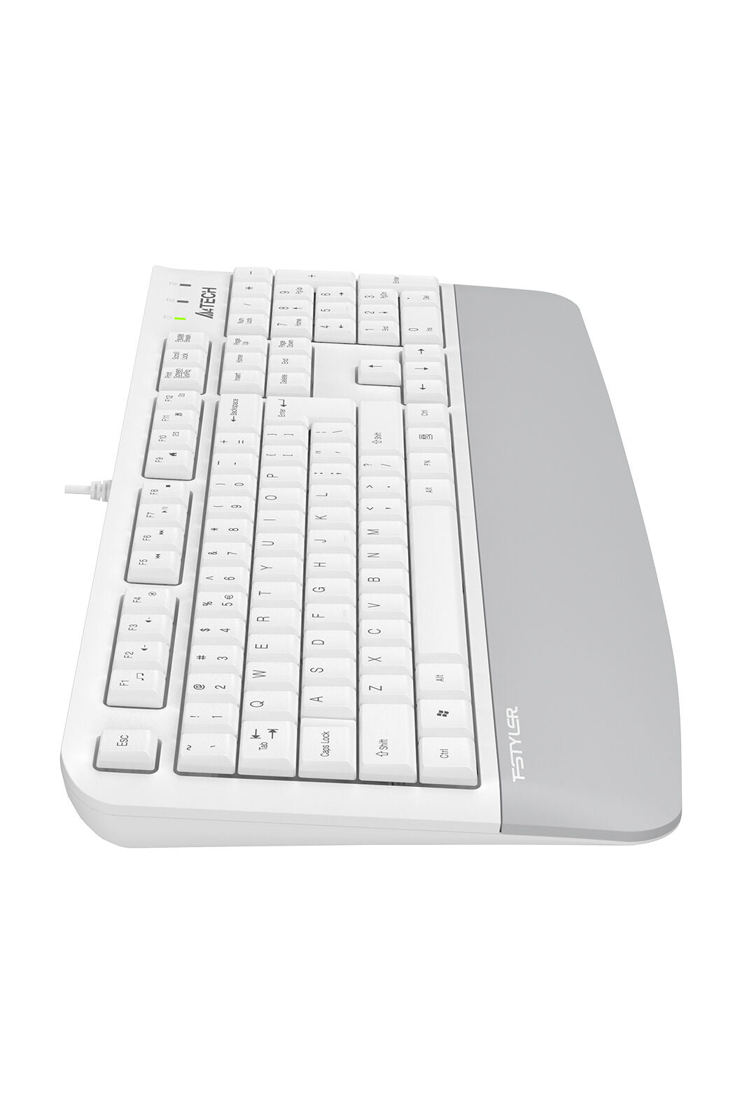 A4Tech - FK20 MMedia Wired Full KB - white