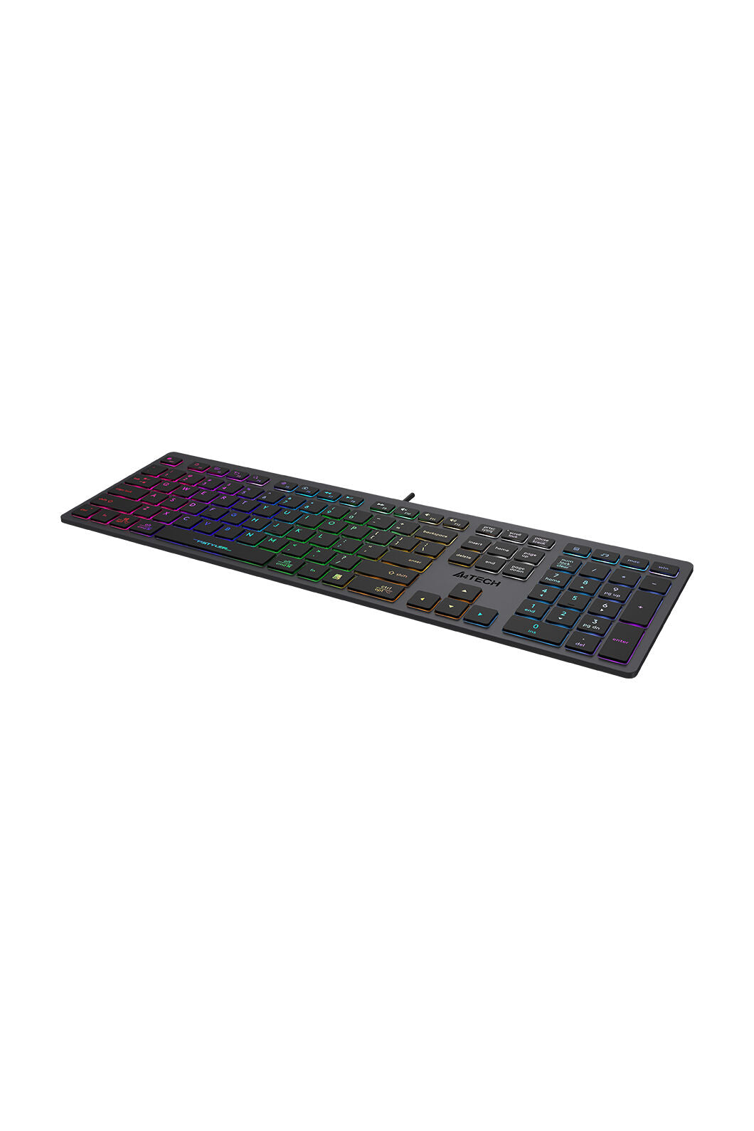 A4Tech - FX60 SSwitch Backlit Full KB - grey
