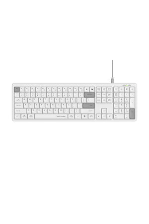 A4Tech - FX55 LowProfile Full KB - white