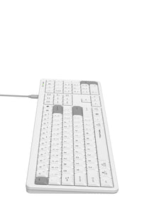 A4Tech - FX55 LowProfile Full KB - white