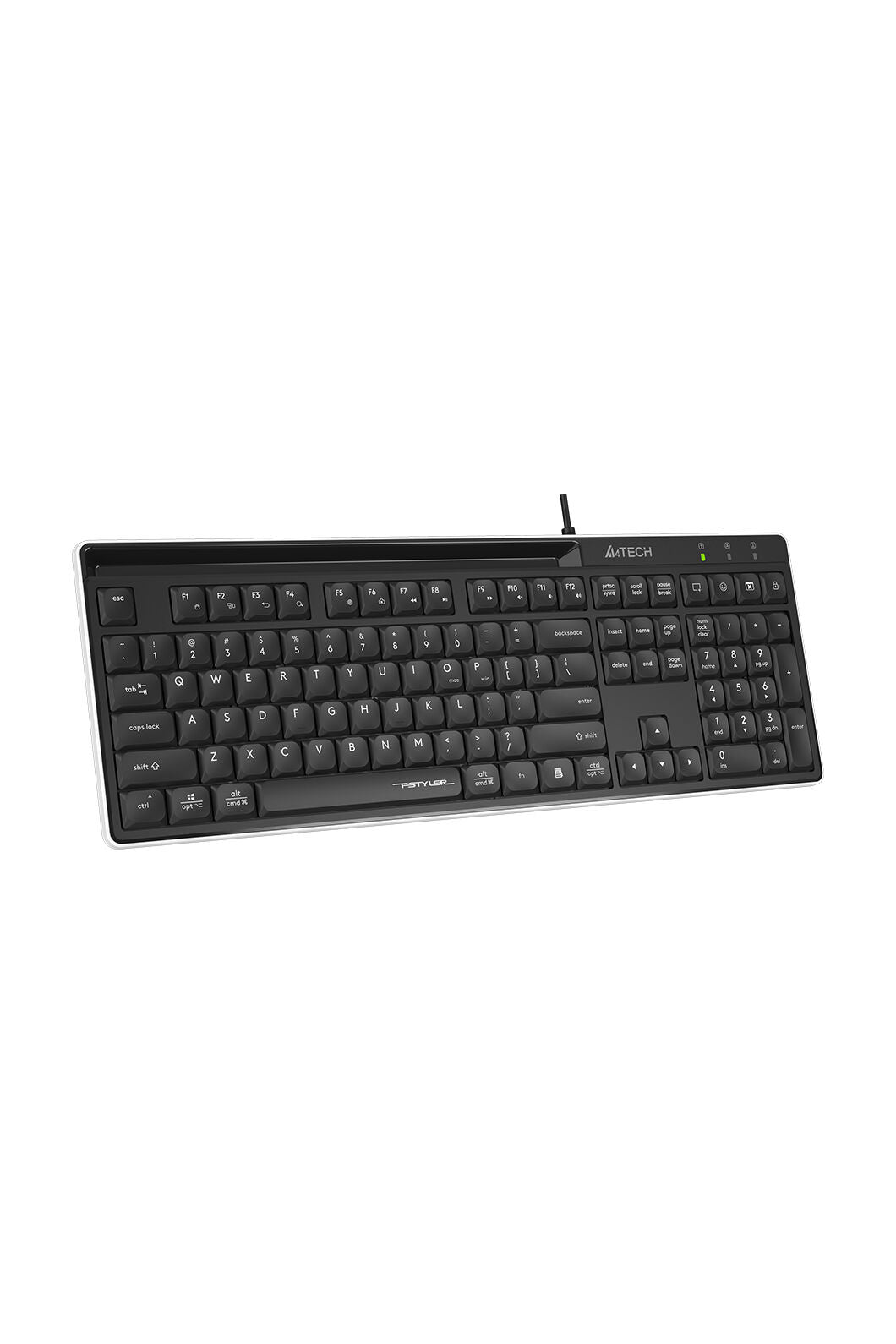 A4Tech - FX72 LowProfile Full KB - black