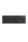 A4Tech - A4Tech KR-85 Black Full-Size Comfort FN Multimedia Wired Keyboard - black
