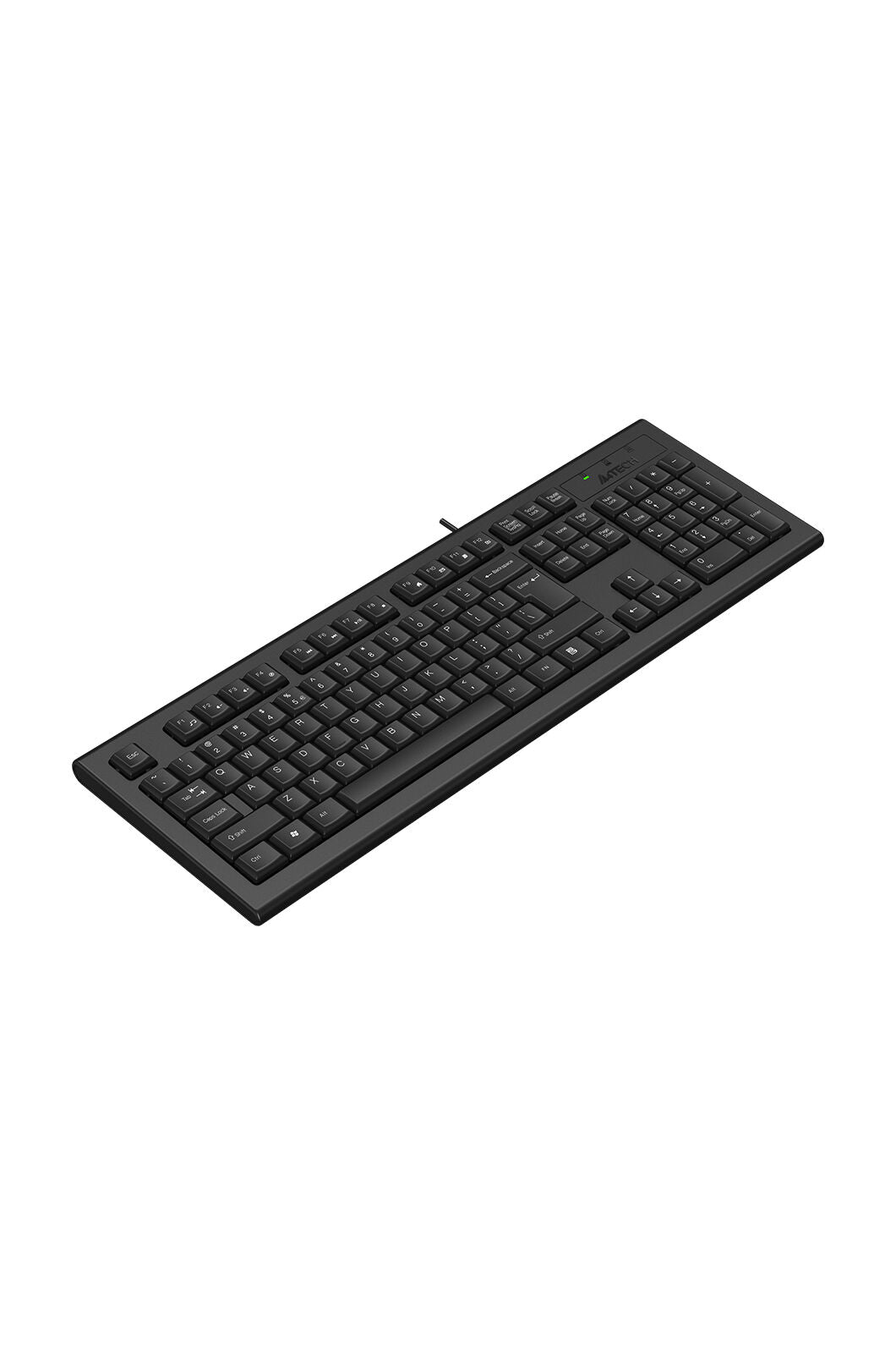 A4Tech - KR-85 Comfort Key FN Keyboard - black
