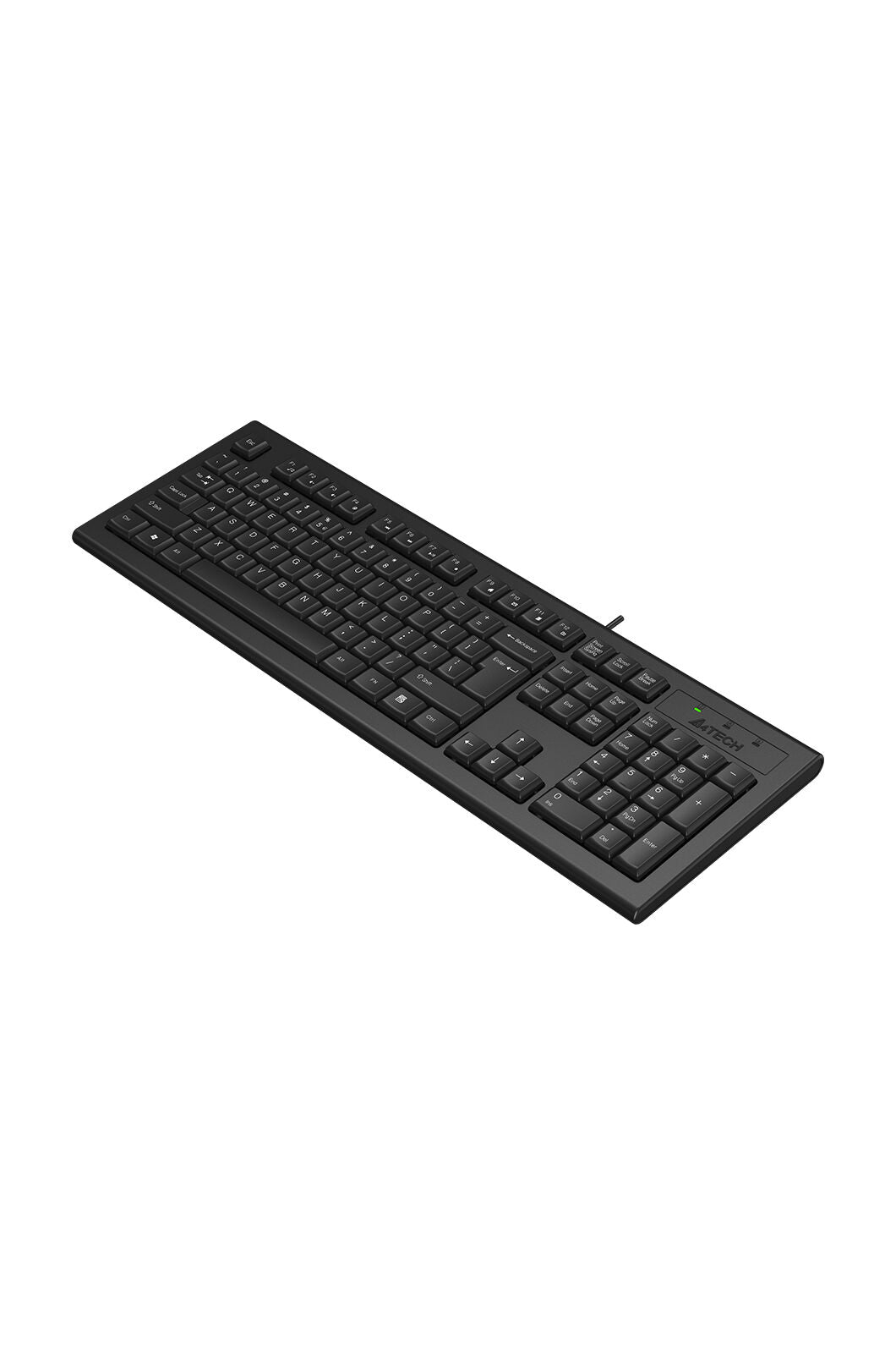 A4Tech - KR-85 Comfort Key FN Keyboard - black