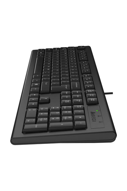 A4Tech - KR-85 Comfort Key FN Keyboard - black