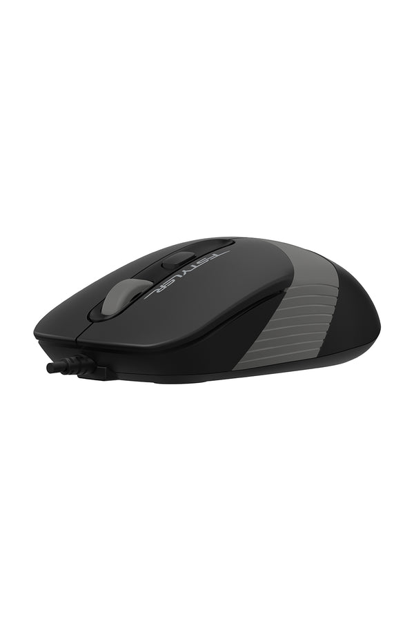 A4Tech - A4Tech FM10S Grey Silent Wired Office Mouse - grey