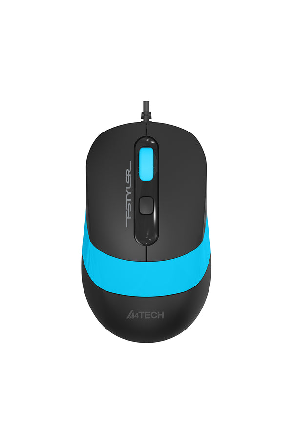 A4Tech - A4Tech FM10S Blue Silent Wired Office Mouse - blue