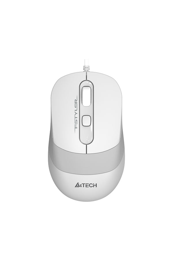 A4Tech - A4Tech FM10S White Silent Wired Office Mouse - white
