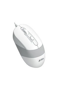 A4Tech - A4Tech FM10S White Silent Wired Office Mouse - white