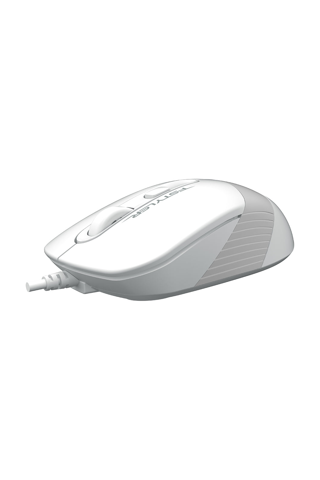 A4Tech - FM10S Silent Wire Mouse - white