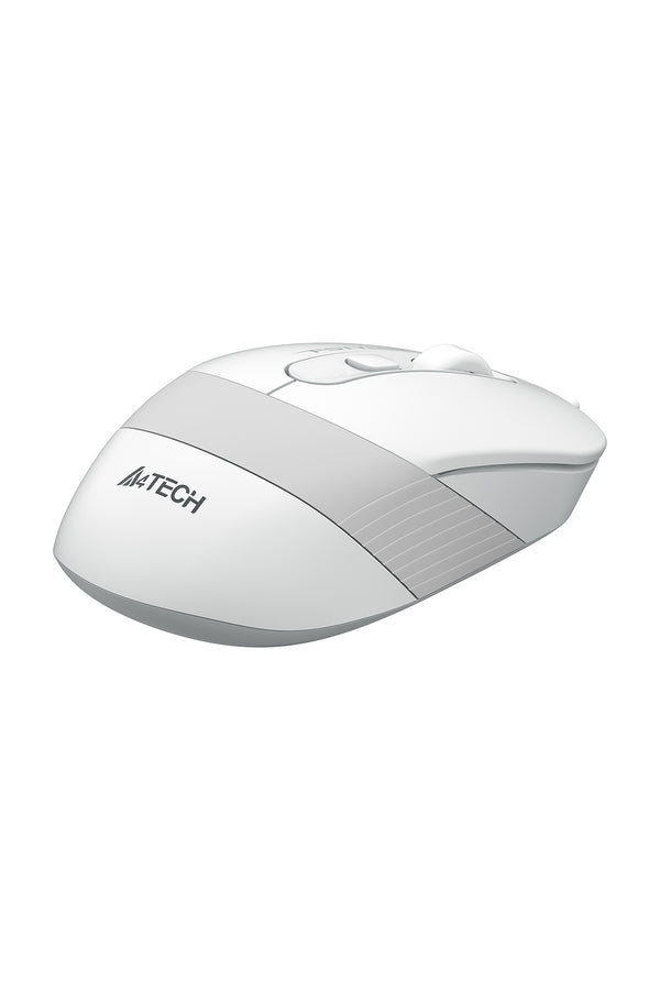 A4Tech - A4Tech FM10S White Silent Wired Office Mouse - white