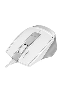 A4Tech - A4Tech FM45S Air Silver White Dual-Function Silent Wireless Mouse - silver-white