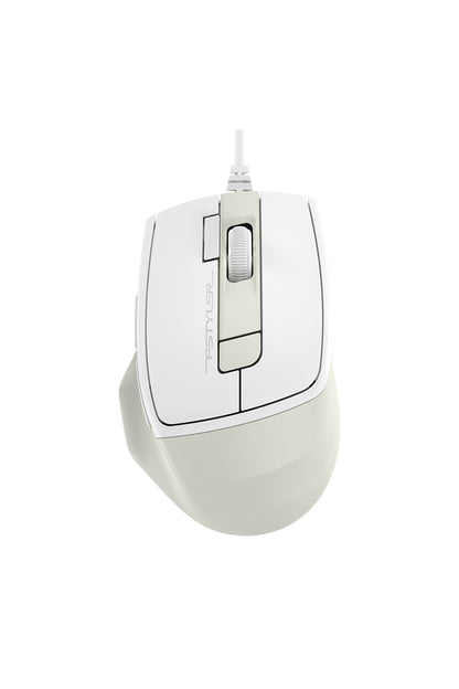 A4Tech - FM45S Air Dual Func. Mouse - cream-beige