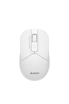 A4Tech - A4Tech FG12S White Compact Silent Wireless Mouse - white