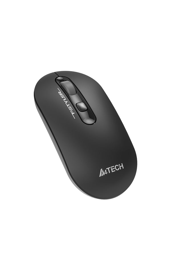 A4Tech - A4Tech FG20S Grey Silent Symmetric Wireless Mouse - grey