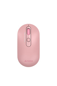 A4Tech - A4Tech FG20S Pink Symmetric Wireless Mouse - pink