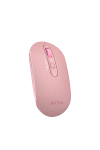 A4Tech - A4Tech FG20S Pink Symmetric Wireless Mouse - pink