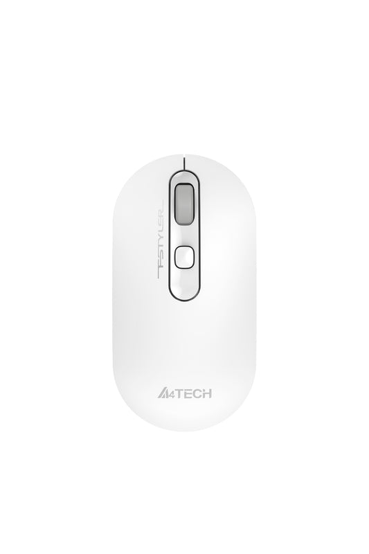 A4Tech - FG20s Silent Symmetric Mouse - white