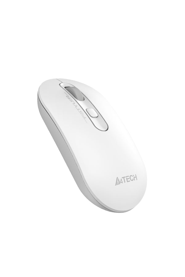 A4Tech - A4Tech FG20S White Silent Symmetric Wireless Mouse - white