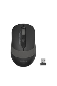 A4Tech - A4Tech FG10S Grey Silent Nano Receiver Wireless Mouse - grey
