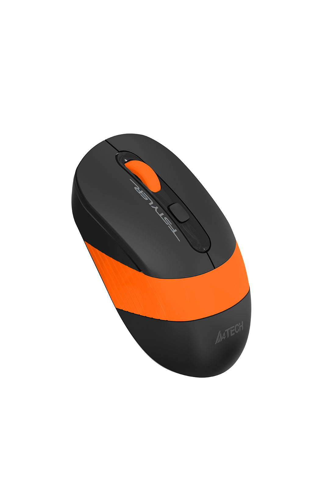 A4Tech - A4Tech FG10S Orange Silent Nano Receiver Wireless Mouse - orange