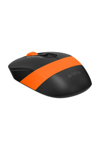 A4Tech - A4Tech FG10S Orange Silent Nano Receiver Wireless Mouse - orange