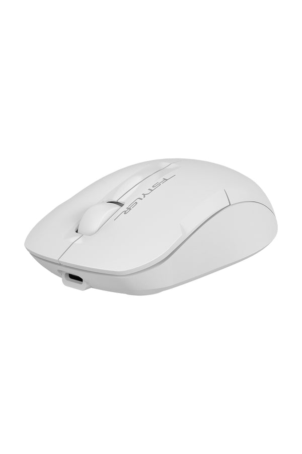 A4Tech - A4Tech FG15CS Air2 White Compact Dual-Mode Silent Wireless Mouse - white