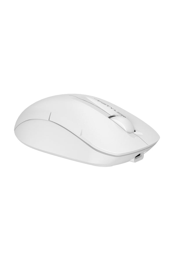 A4Tech - A4Tech FG15CS Air2 White Compact Dual-Mode Silent Wireless Mouse - white