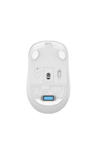 A4Tech - A4Tech FG15CS Air2 White Compact Dual-Mode Silent Wireless Mouse - white