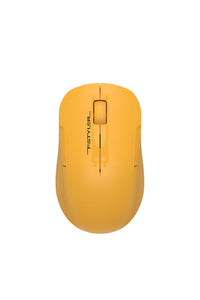 A4Tech - A4Tech FG15CS Air2 Yellow Compact Dual-Mode Silent Wireless Mouse - yellow