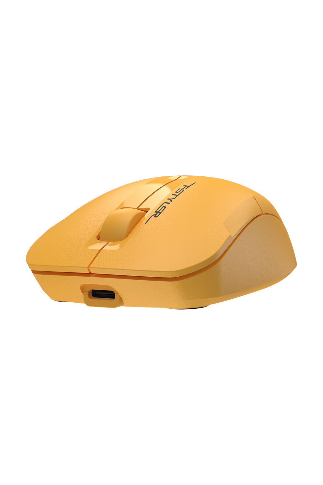 A4Tech - A4Tech FG15CS Air2 Yellow Compact Dual-Mode Silent Wireless Mouse - yellow